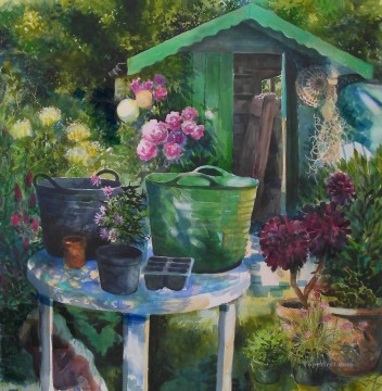 庭園 Painting - yxf070bE BTガーデン